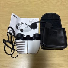 Vixen 8x21 STLIVE Binoculars White Compact Used no box with cover