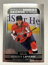 2021-22 21/22 Platinum Marquee Rookies #271 Hendrix Lapierre Washington Capitals