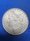 USA Morgan Silver Dollar~ 1881-p AU TONED. #840 Wild West Era