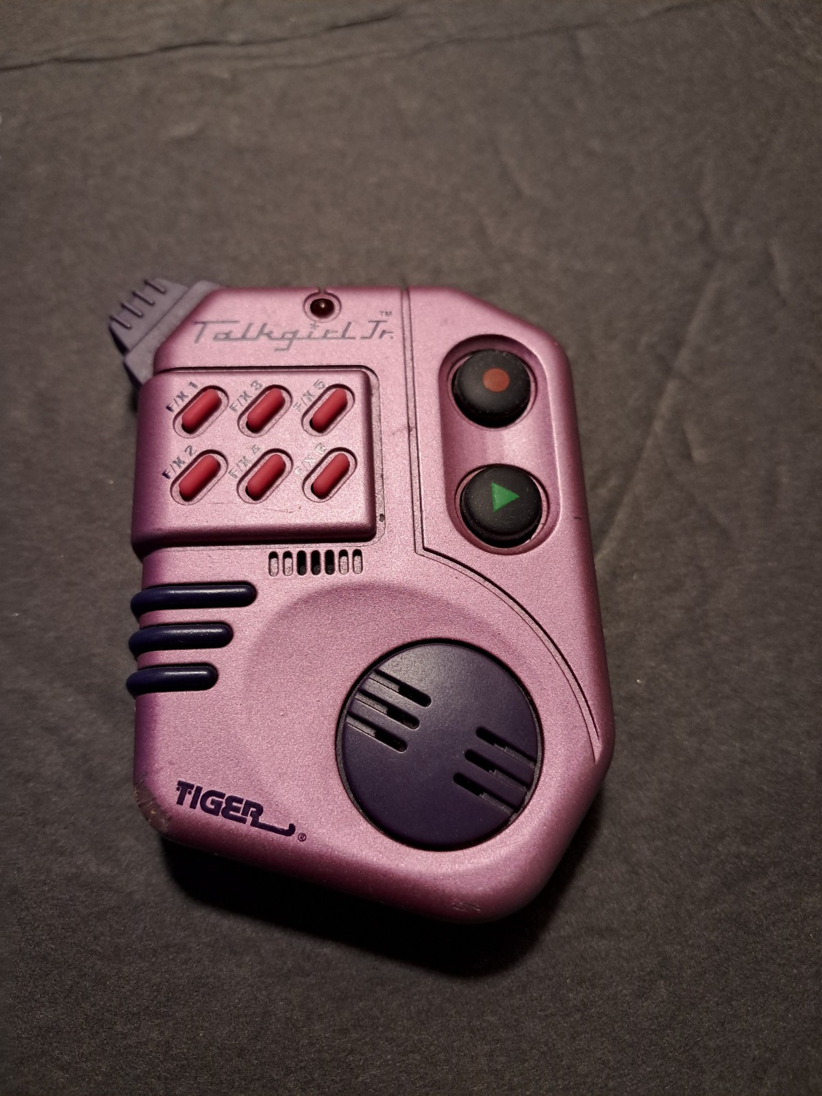 Vintage 1995 Talk Girl Jr Tiger Electronic Toy Pink Voice Re