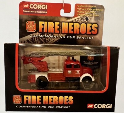 Corgi Fire Heroes Deutz Magirus Feuerwehr Seefeld Ladder 1/50 +/-  MIB NIP 