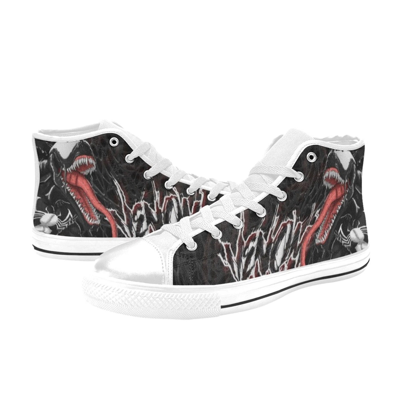 Venom Sneakers High Top Canvas Men's Shoes