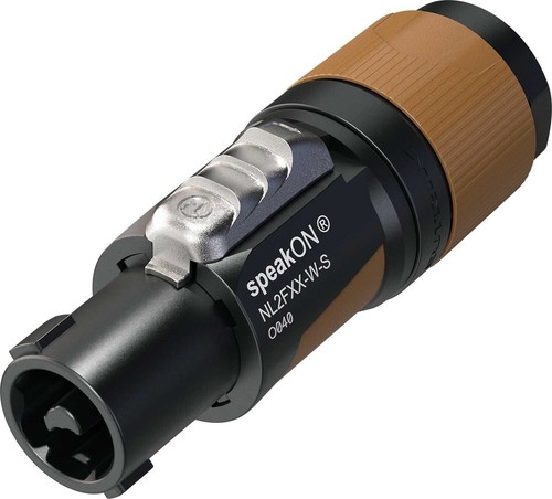 New NEUTRIK SPEAKON 2 pôles NL2FXX-W-S fiche connecteur haut-parleur IEC 61984 - Imagen 2 de 6