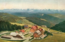 Postcard * Feldberg, Black Forest, 1500 m above sea level - Feldberger Hof (A...