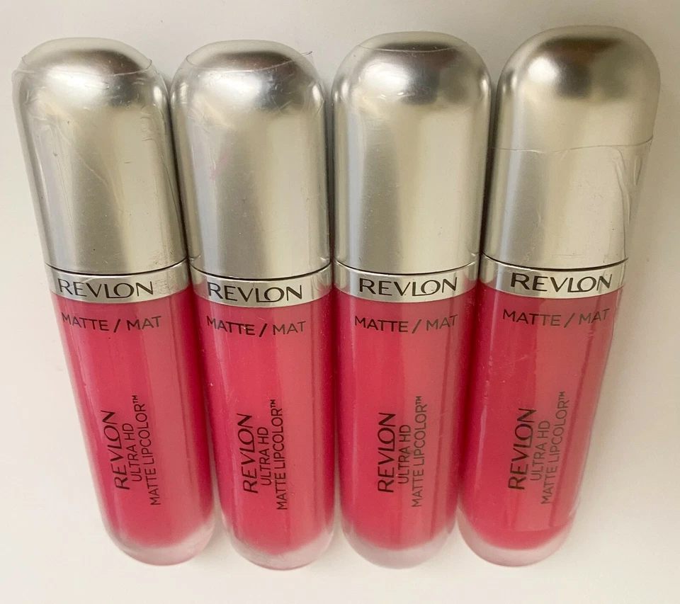 NEW (4) REVLON Ultra HD Matte Lipcolor - YOU CHOOSE SHADE - Image 2 of 3