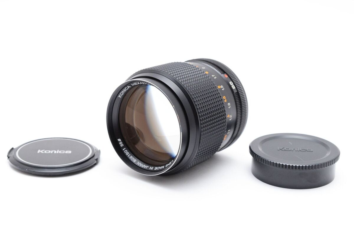 Konica HEXANON AR 85mm f/1.8 MF Portrait AR Mount Lens From Konica HEXANON AR 85mm f/1.8 MF Portrait AR Mount Lens From