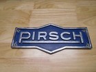VINTAGE PETER PIRSCH FIRE TRUCK EMBLEM-BLUE BACKGROUND-MUST SEE! — photo 2