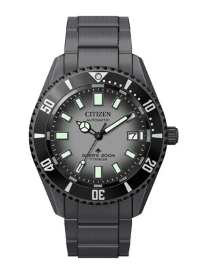 Citizen NB6025-59H Promaster Marine Automatic Titan Schwarz
