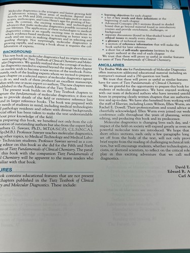 Fundamentals of Molecular Diagnostics by Edward R. Ashwood, David E. Bruns... - Picture 9 of 24