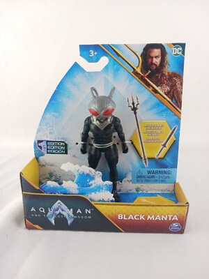 Spin Master DC AQUAMAN S BLACK MANTA 1st Ed.  4  Action Figure New & Sealed Box