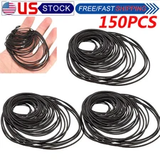 150PCS Square Rubber Drive Belt For Cassette Player Recorder Repair Replacement