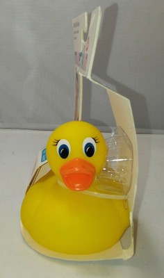 white hot safety bath ducky