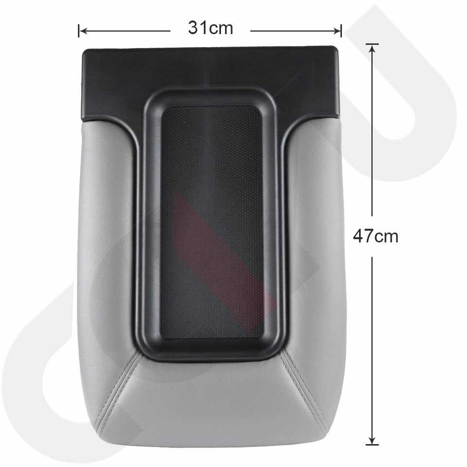 Cubierta de consola central reposabrazos tapa gris para Chevy Silverado Avalanche 99-07 Foto 4 de 4