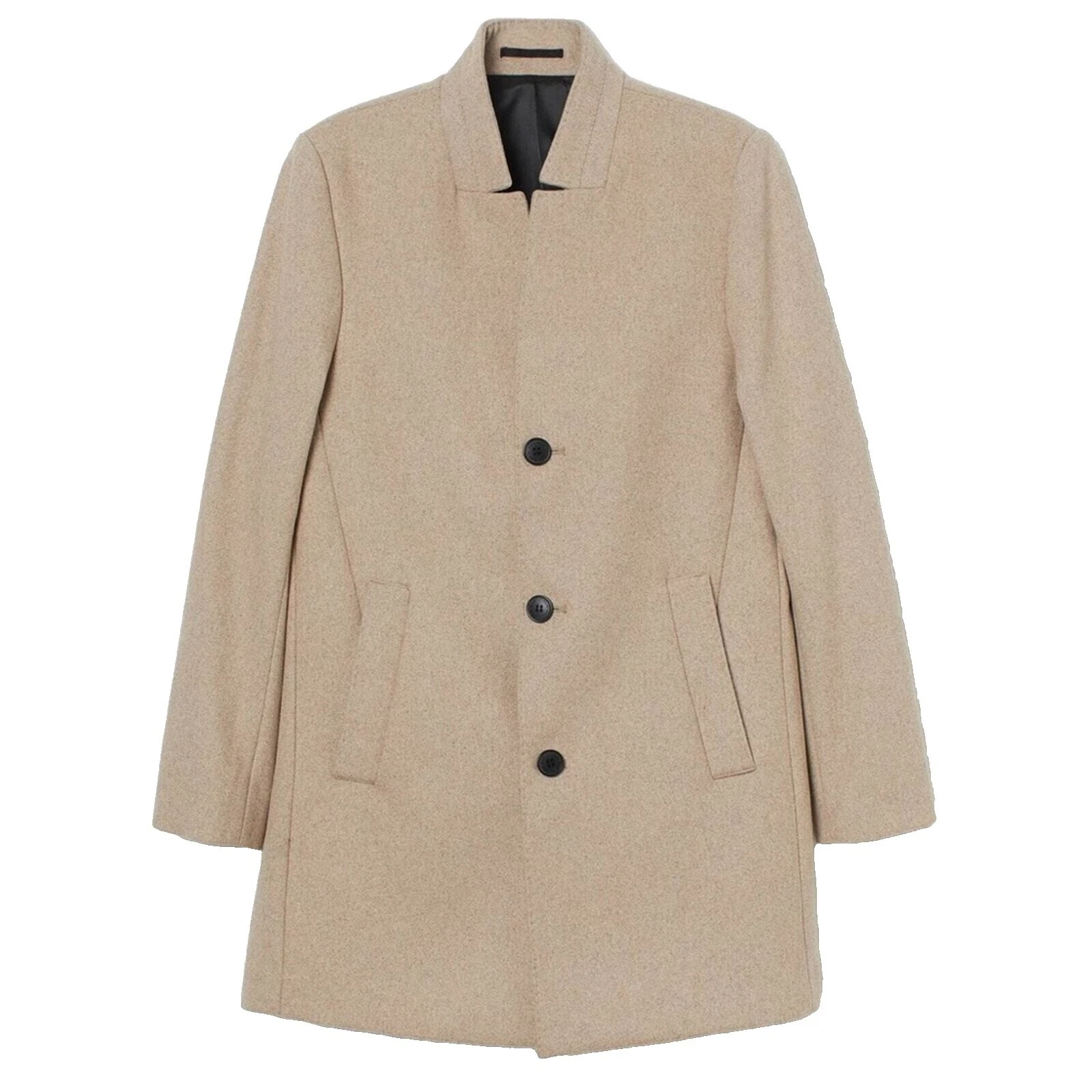 Мужские пальто, куртки и жилеты H&M коричневые