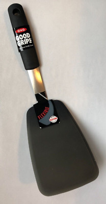 OXO Good Grips Large Silicone Flexible Turner 4''w 13''l Heat Resistant New w/Tags