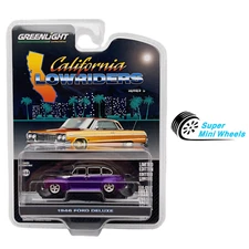 Greenlight 1:64 California Lowriders 1946 Ford Deluxe Purple