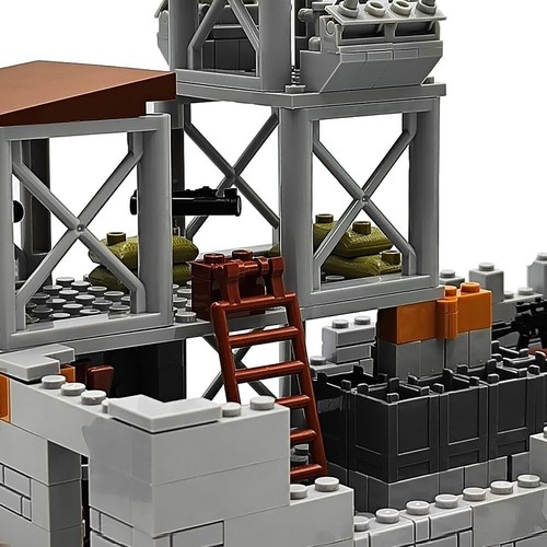 Flexible Military Defense Base Building Set - Ideal Kids Gift for Imagination - Picture 9 of 10