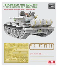 RYEFIELD RM-2055 1/35 Upgrade Solution Series For T-55A Medium Tank Mod.1981
