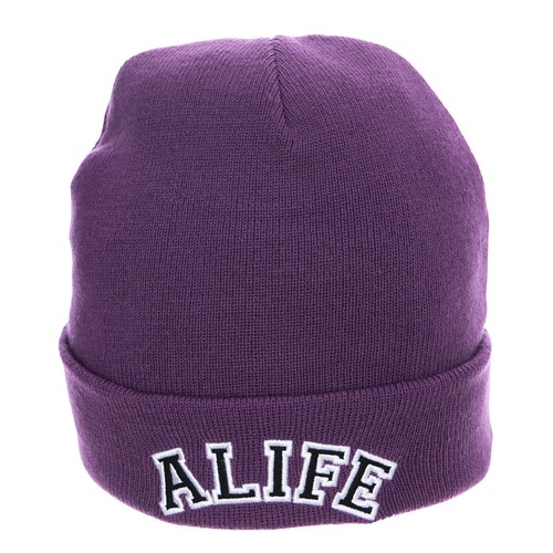 ALIFE Collegiate Beanie Hat - Purple 
