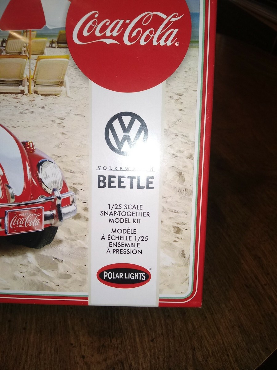 Polar Lights Coca-Cola Volkswagen Beetle Snap Coke 1:24
