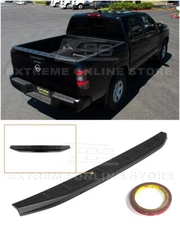For 22-Up Nissan Frontier Street Series Matte Black Rear Tailgate Wing Spoiler