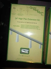 Garden Metal Models Inc. 24" high Pier Extension Kit model #PO1241