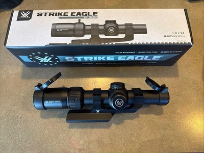 VORTEX Strike Eagle 1-8x24 SFP  AR-BDC3 MOA Reticle W/ Vortex Cantilever Mount