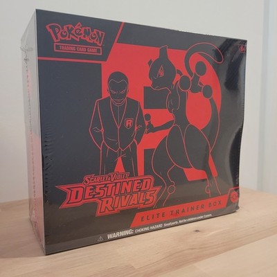 *Dent* See Picture Pokemon TCG Destined Rivals Elite Trainer Box ETB Sealed