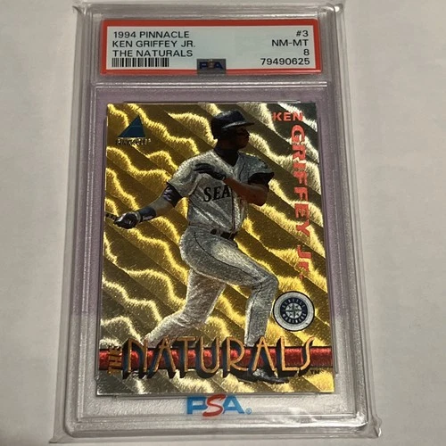 1994 Ken Griffey Jr The Naturals PSA 8