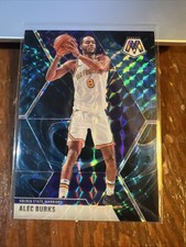 Alec Burks 2019 Panini Mosaic GENESIS Prizm SP #120 Golden State Warriors