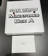 Steve Jackson Games Car Wars: Miniatures Box A & Counters for Core Set