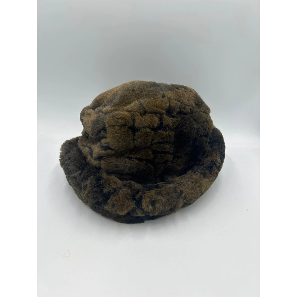 Faux Fur Pillbox Brown Vintage Hats for Women for sale | eBay display picture 2