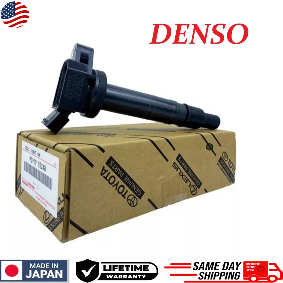NEW DENSO x6 Ignition Coils For 2003-2020 Toyota & Lexus I4 V6 V8, 90919-02260 - Image 3 of 4