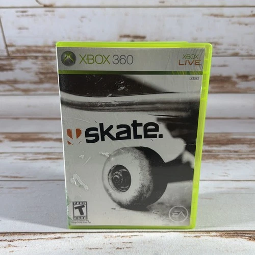Skate 1 Microsoft Xbox 360 Complete CIB Original Game With Manual Tested EA
