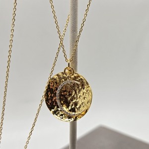 Authentic Gold Dainty Chain Crescent Moon Charm Necklace Boutique Brand Gold Plated