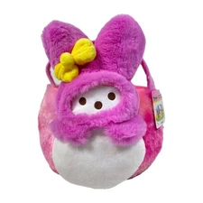 Peeps X Hello Kitty MY MELODY Plush Bunny Basket Pink 11 inch