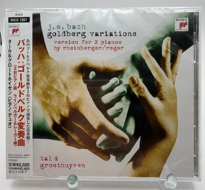 Bach Goldberg Variations Japan CD 2009 Tal & Groethuysen 2 Piano Version - Bild 1 von 2