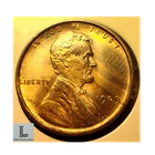 1909 P VDB  RB UNC Lincoln Wheat Small Cent , nice alloy pattern, mostly Rd M4