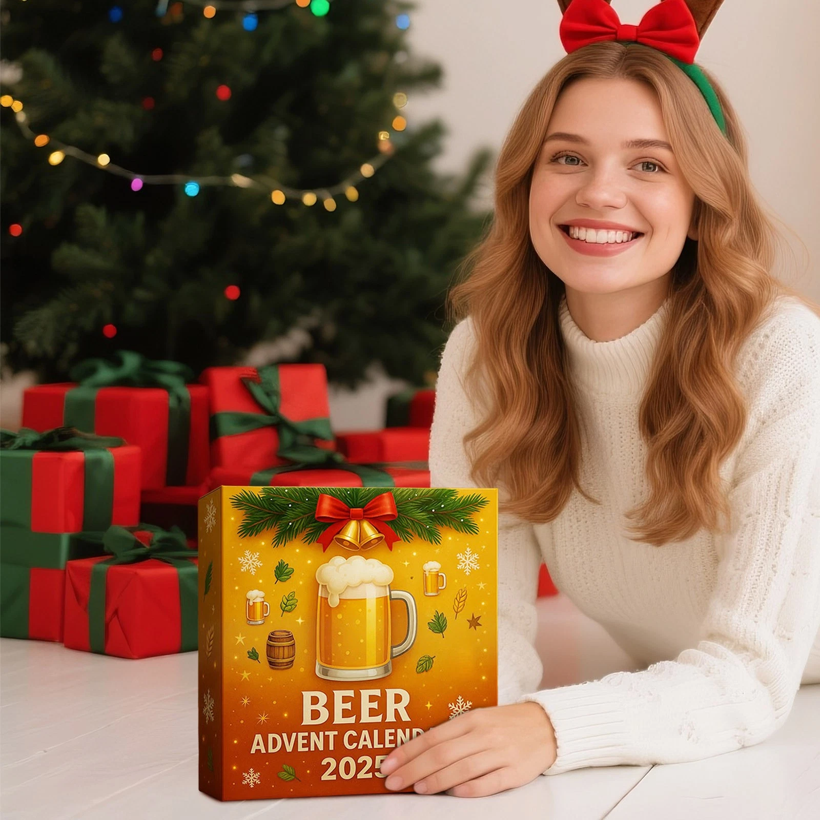 Countdown Beer Advent Calendar 2025 – 24 Days Christmas Countdown 2D Blind Boxes