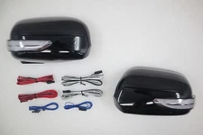 Black Mirror Cover LED Turning Light FOR~2000~2001~2002~03 04 2005 GS300 GS430