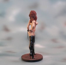 Girl with whip Painted Collection Miniature 3D Figurine 54 mm 1/32