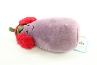 Jellycat Toastie Vivacious Aubergine Soft Toy Collectable With Tags