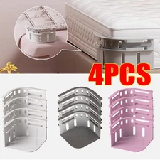 4PCS Lock Sheet Holders Keep Sheets Tight Heavy Duty Straps Fit All MattrANses