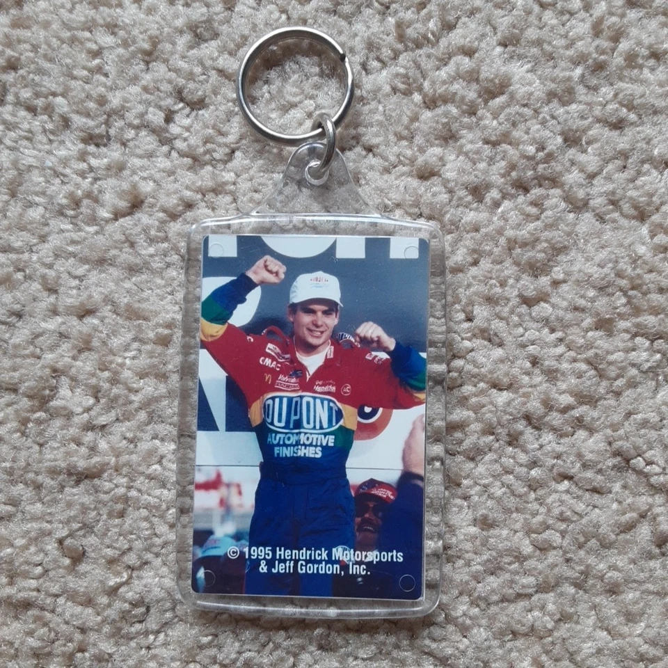 Jeff Gordon Vintage NASCAR Keychain LOT Dupont #24 Hendrick Motorsports - Image 3 of 4