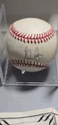 Nolan Ryan Autographed Official American League Baseball with protective case