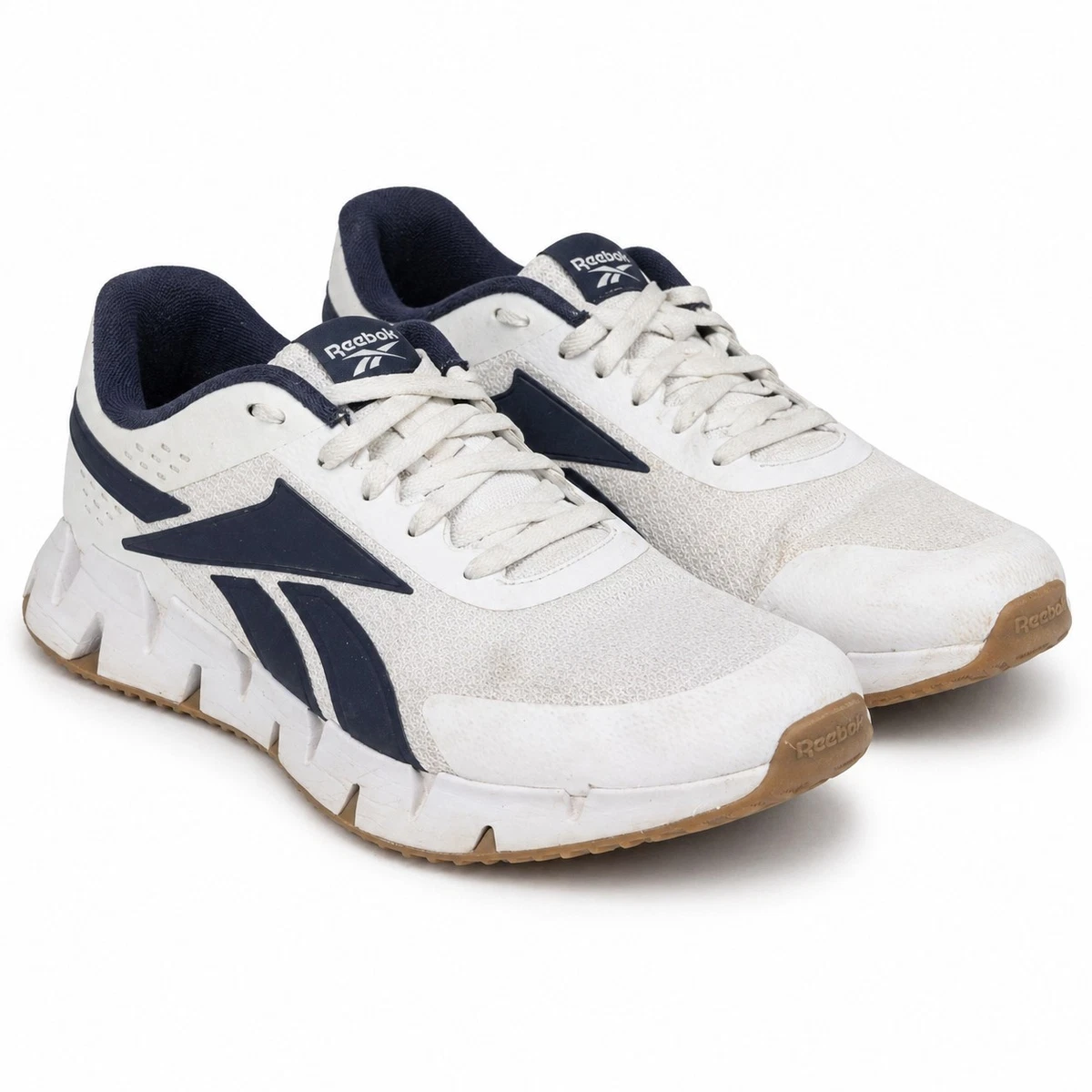 Reebok Zig Dynamica 2.0 CL White Vector Navy for Sale