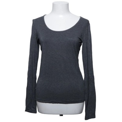 Oxmo, Langarmshirt, Größe: M, DUDU O2, Grau, Elasthan/Viskose, Einfarbig #zmL