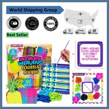 Ultimate 378-Piece Weaving Loom Kit for Kids - Crafts  Creativity Unleashed