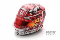 Esteban Ocon Helm Bell Helmet Haas Formel 1 Japan 2025 1:5 Spark 5HF203
