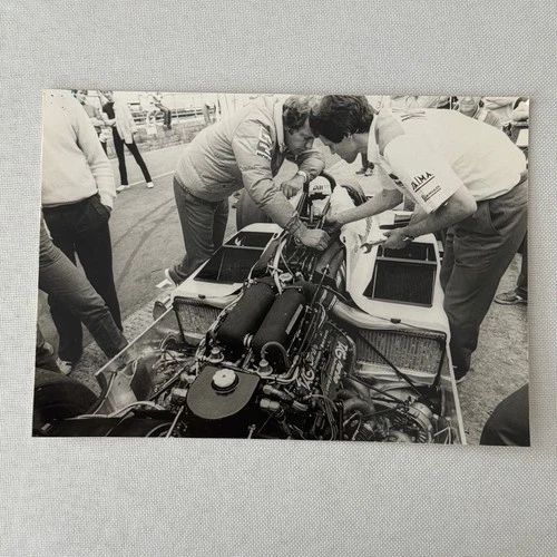 McLaren Porsche Tag Turbo Racing Car Photo Photograph Print 1983
